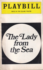 The Lady from the Sea Playbill | Circle in the Square Theatre