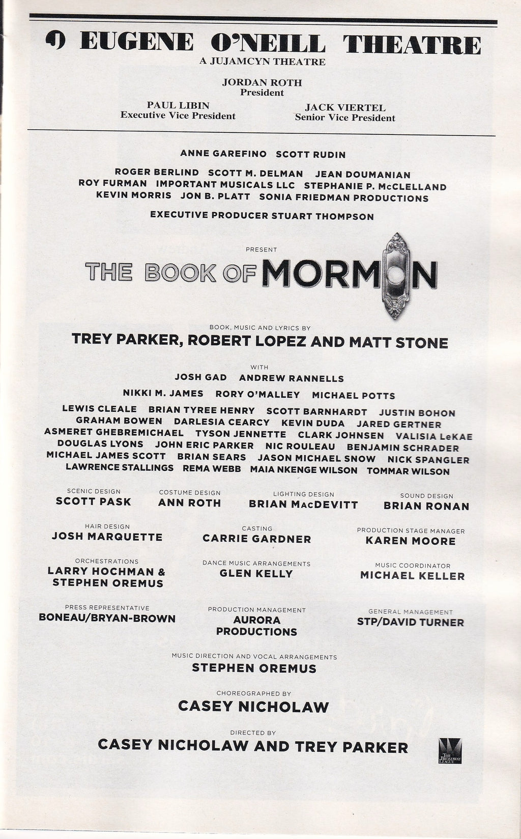 The Book of Mormon (2011)