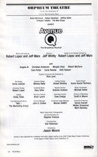 Avenue Q (National Tour 2009)