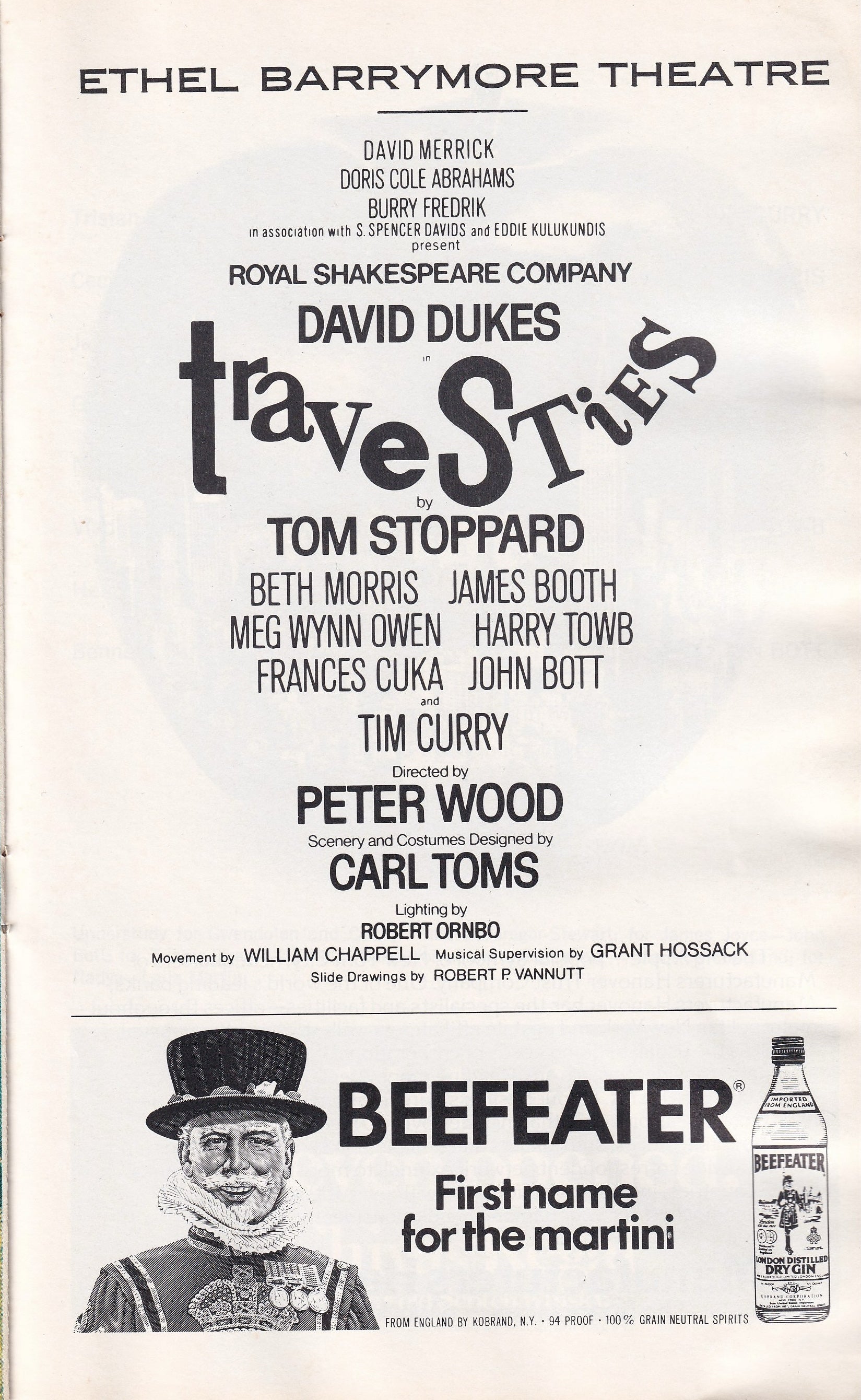 Travesties (1975)