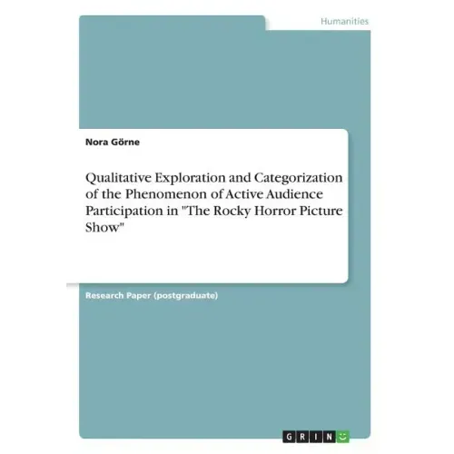 Qualitative Exploration and Categorization of the Phenomenon of Active Audience Participation in "The Rocky Horror Picture Show"