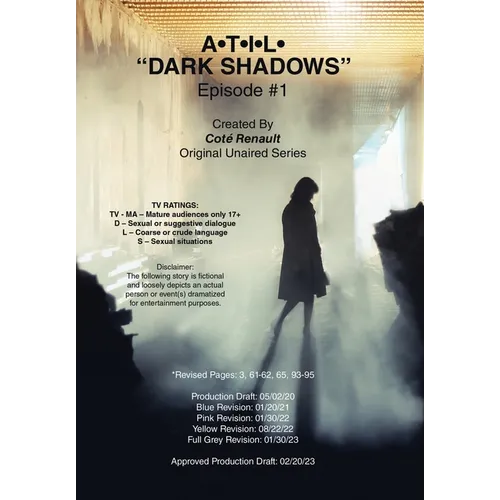 A-T-I-L- "Dark Shadows" Episode #1. - Hardcover