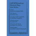 Off Off Broadway Festival Plays, 41st Series