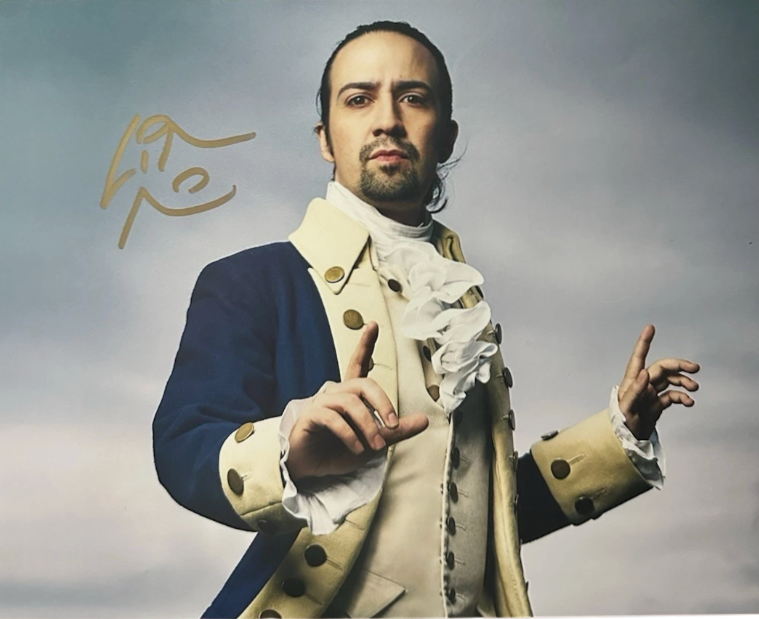 Lin-Manuel Miranda: Authentic Autographed Hamilton 8x10 Photo