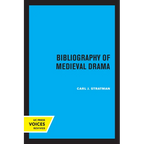 Bibliography of Medieval Drama - Paperback