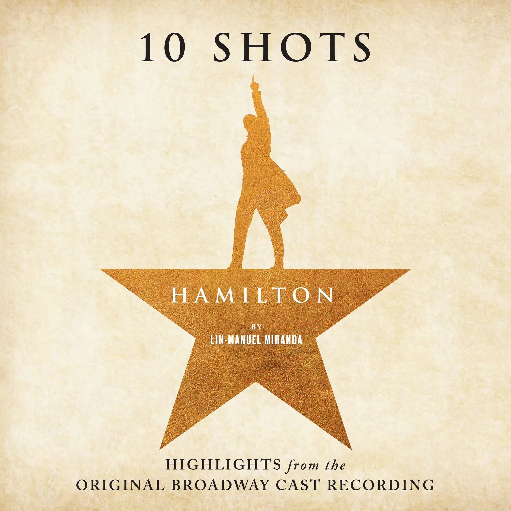Hamilton 10 Shots Eliza's Vinyl LP (Highlights From The Original Broadway Cast Recording)